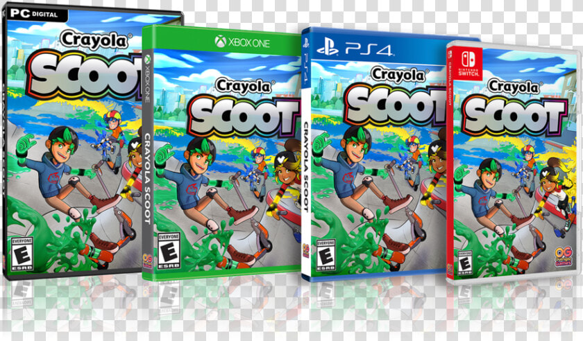 Scoot Us Pc X1 Ps4 Swit2   Cartoon  HD Png DownloadTransparent PNG