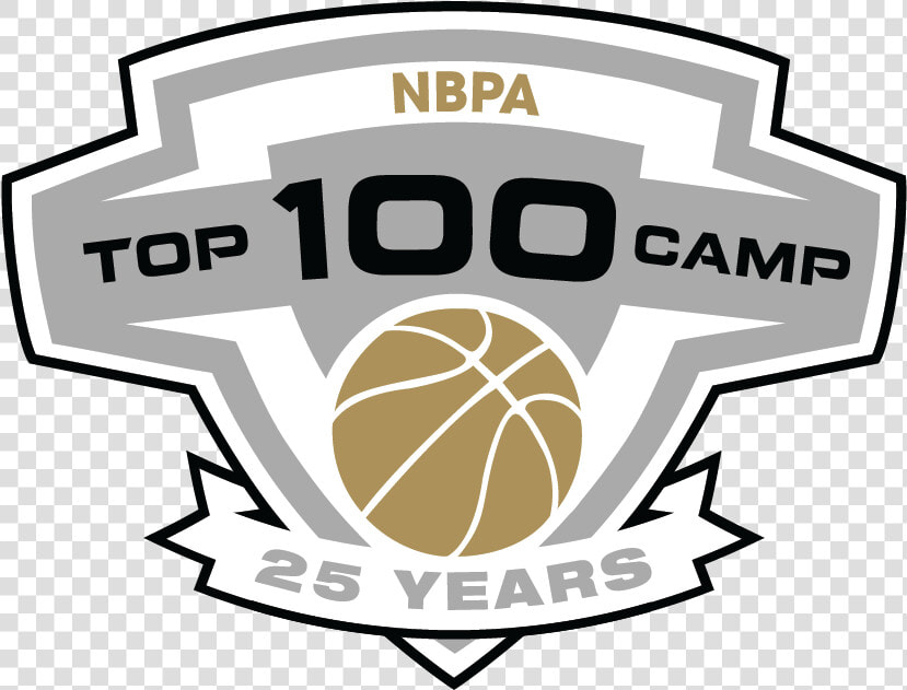 Top 100 25th Primary Logo   National Basketball Players Association  HD Png DownloadTransparent PNG