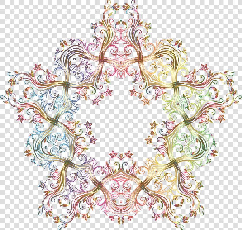 Pink visual Arts flower   Motif  HD Png DownloadTransparent PNG