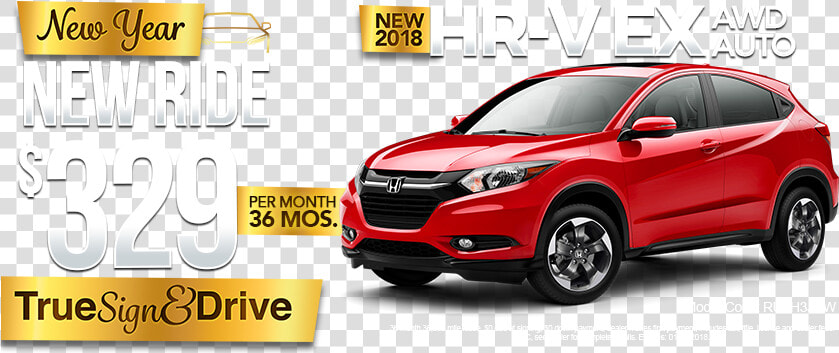 Honda Hrv Lx 2018  HD Png DownloadTransparent PNG