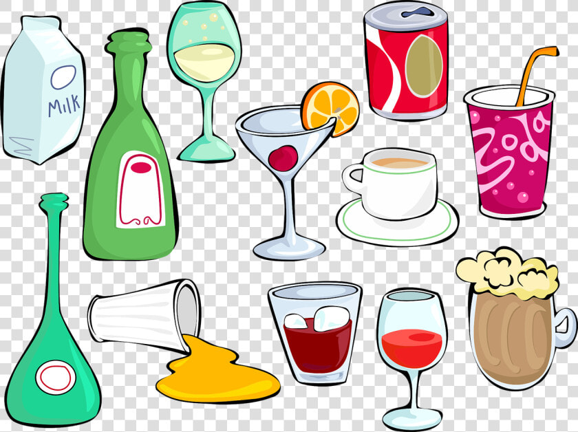 Drinkware artwork glass   Clipart Alcohol Drink  HD Png DownloadTransparent PNG