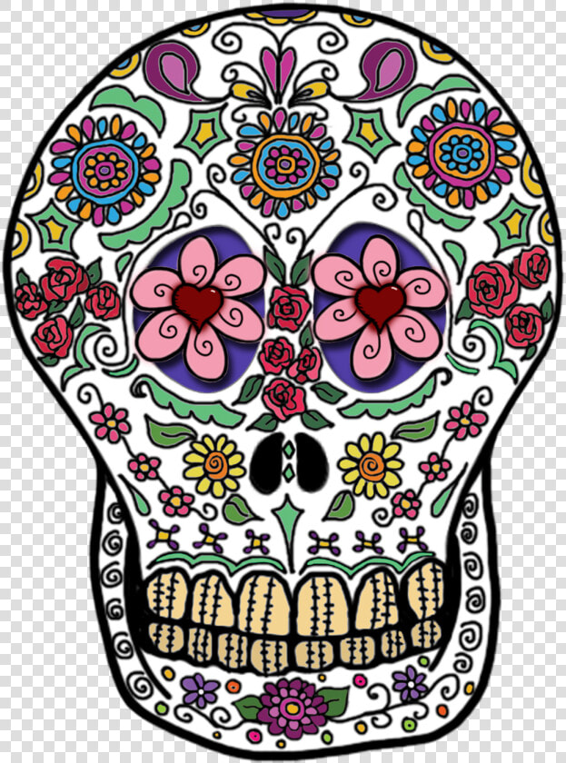 Day Of Dead In Png   Day Of The Dead Skull Png  Transparent PngTransparent PNG