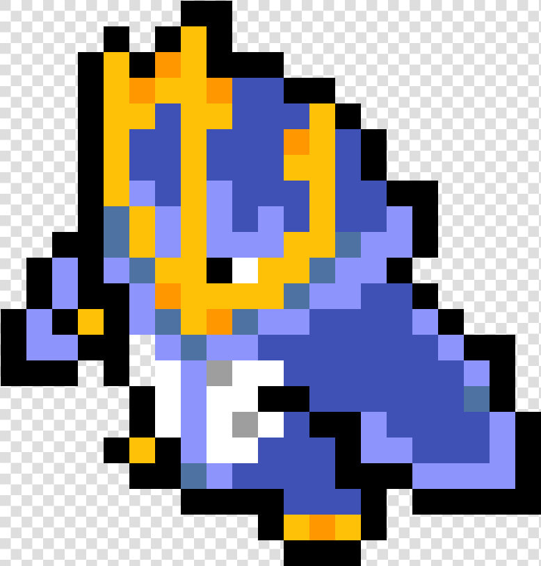 Transparent Empoleon Png   Pixel Art Pokemon  Png DownloadTransparent PNG