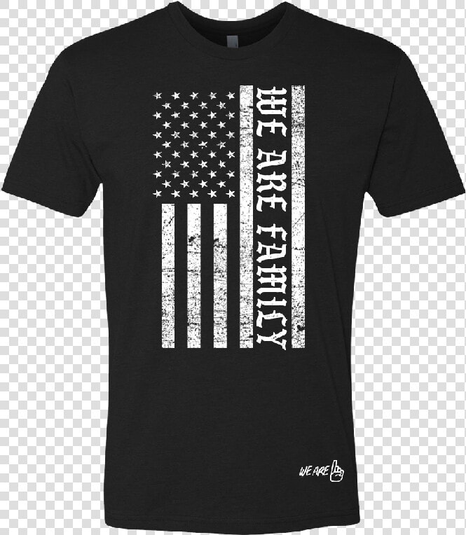 We Are One Adult We Are Family Flag Black Tee Title   Hoover Dam  Hydroelectric Generators  HD Png DownloadTransparent PNG