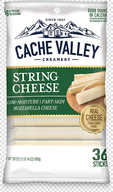 Mozzarella String Cheese   Cache Valley String Cheese  HD Png DownloadTransparent PNG