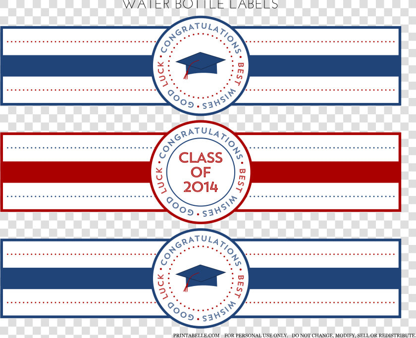 Transparent Graduation Party Png   Graduation Water Bottle Template  Png DownloadTransparent PNG