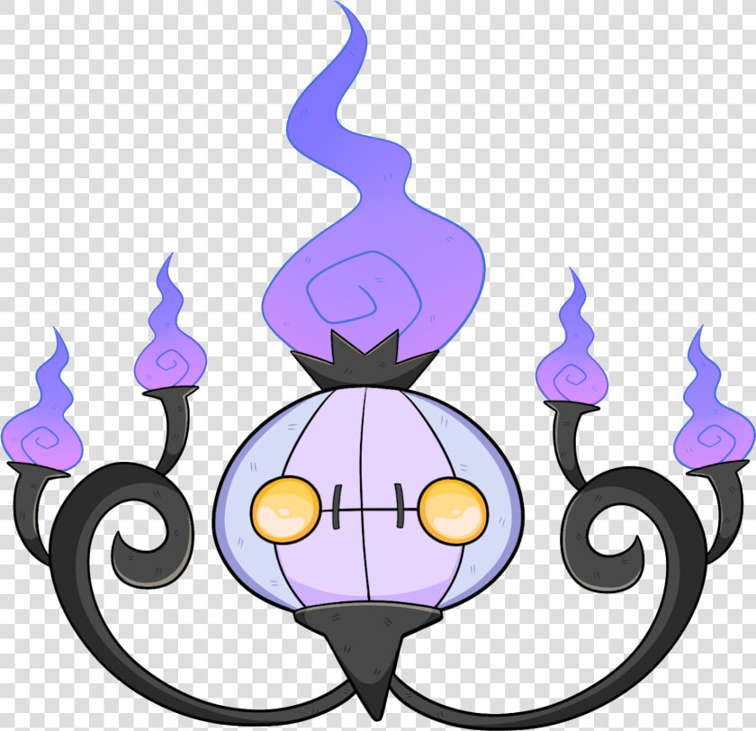 Chandelure Fanart  HD Png DownloadTransparent PNG