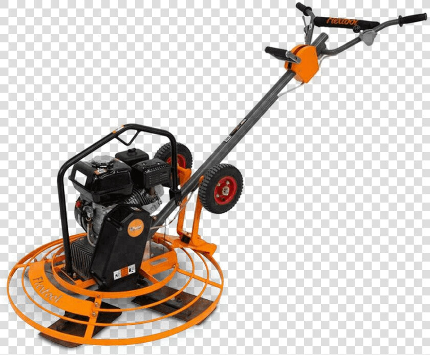 Flextool Walk Behind Power Trowel   Walk behind Mower  HD Png DownloadTransparent PNG