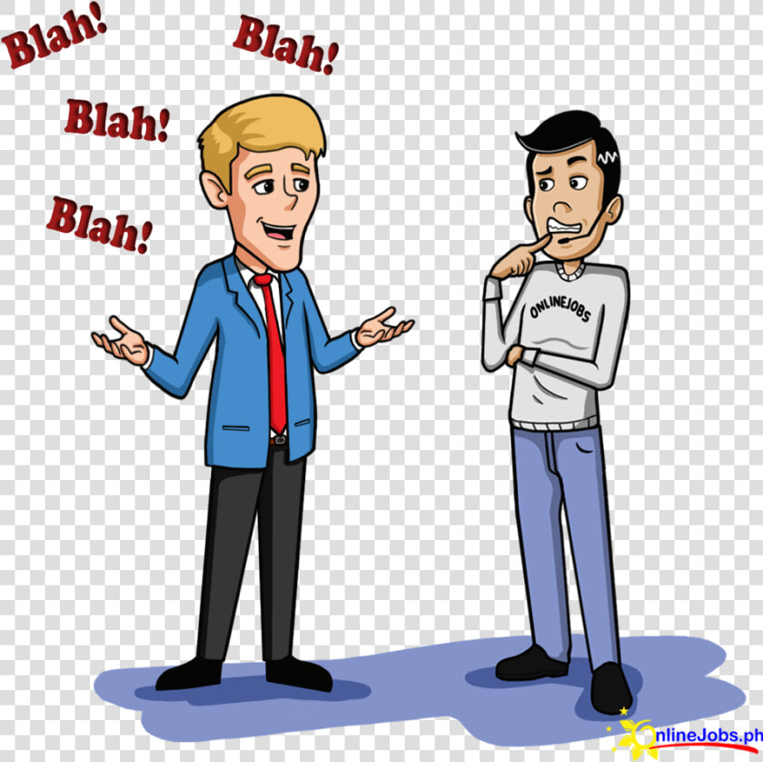 Blah Bah   Transparent Cartoon Conversation  HD Png DownloadTransparent PNG