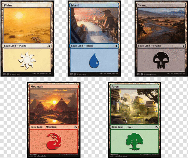 Basic Land Data Rimg Lazy Data Rimg Scale 1   Magic The Gathering Basic Lands  HD Png DownloadTransparent PNG