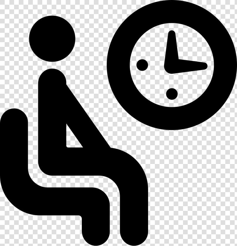 Waiting Room Sign   Hospital Waiting Time Icon  HD Png DownloadTransparent PNG