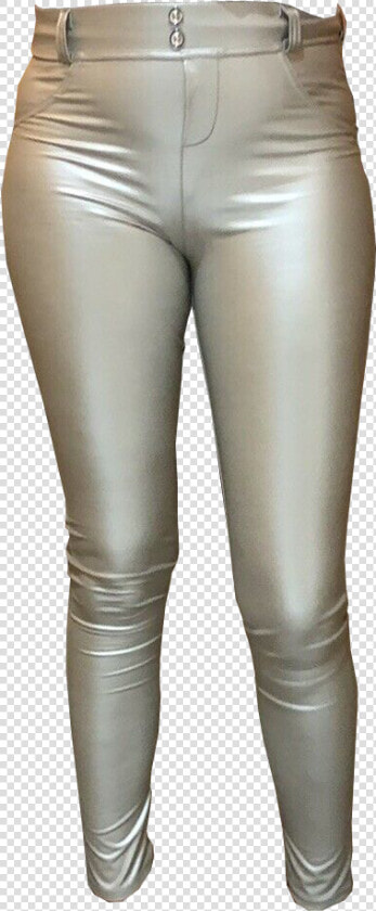 Silver Leggings   Spandex  HD Png DownloadTransparent PNG