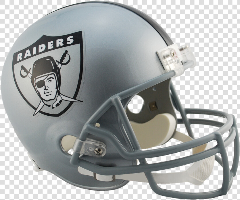 Oakland Raiders Vsr4 Replica Throwback Helmet   Oakland Raiders Helmet  HD Png DownloadTransparent PNG