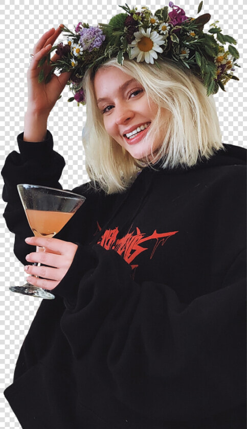  zaralarsson  zara  larsson  zara Larsson  flower  fuckingperfect   Cocktail  HD Png DownloadTransparent PNG