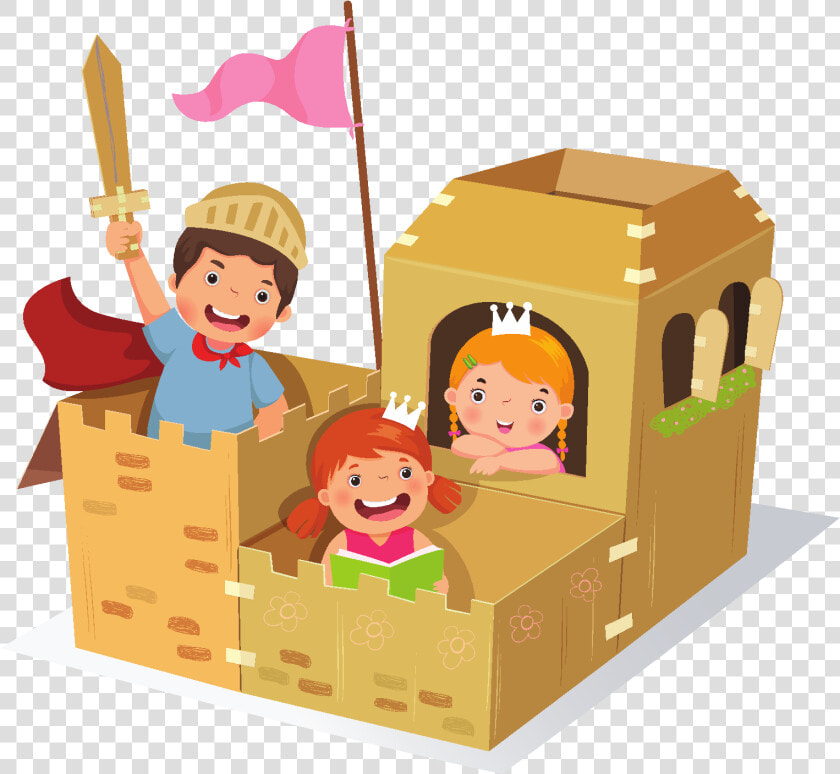 Cookout Clipart End   Cardboard Box Play Clipart  HD Png DownloadTransparent PNG