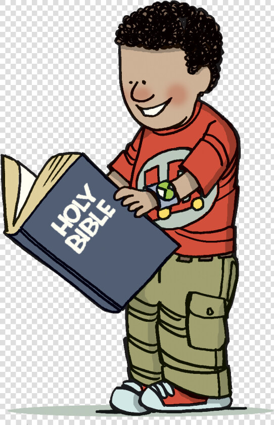 Bible Clip Art For Children   Reading Bible Clipart  HD Png DownloadTransparent PNG