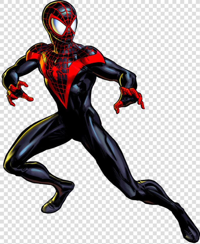 Miles Morales By Alexelz D9zfdol pre   Spiderman Ultimate Miles Morales  HD Png DownloadTransparent PNG