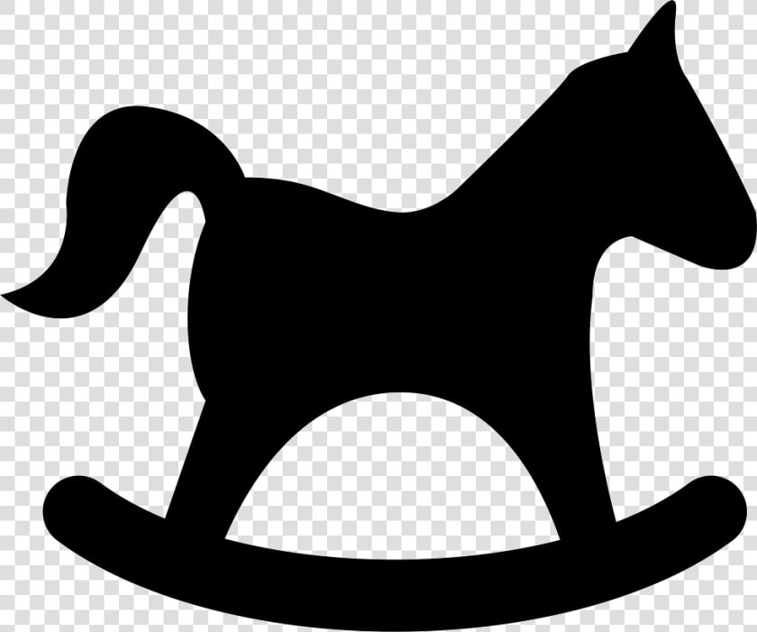 Horse Rocker Black Side Shape   Cavalo De Balanço Vetor  HD Png DownloadTransparent PNG