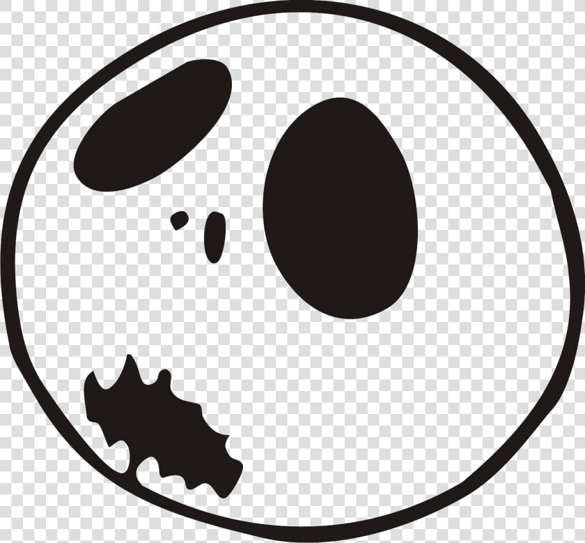 Clip Art Jack Desenho   Jack Skellington Face Png  Transparent PngTransparent PNG