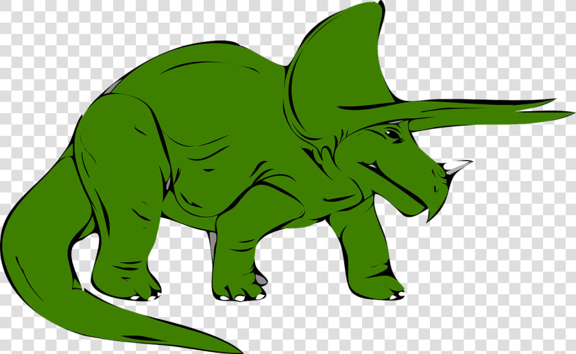 Dinosaur Green Triceratops Free Picture   Dinosaur Clipart Green  HD Png DownloadTransparent PNG