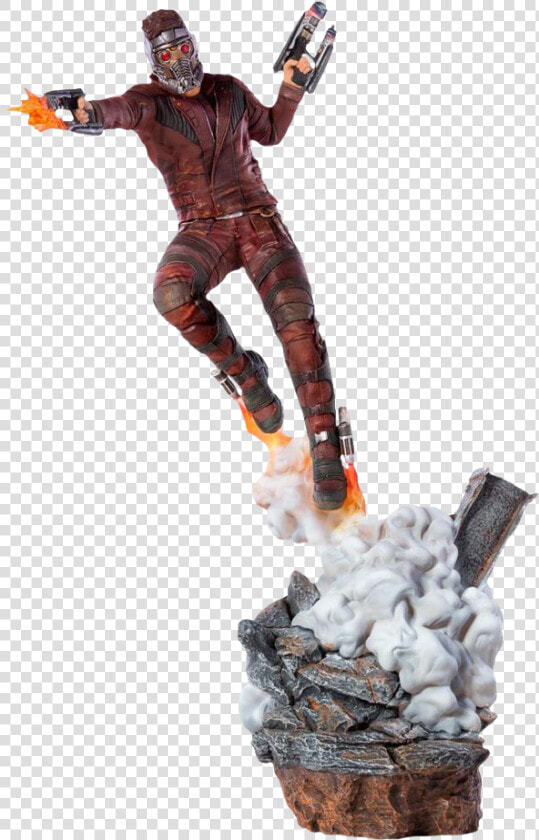 Star lord 1 10th Scale Statue   Iron Studios Star Lord  HD Png DownloadTransparent PNG