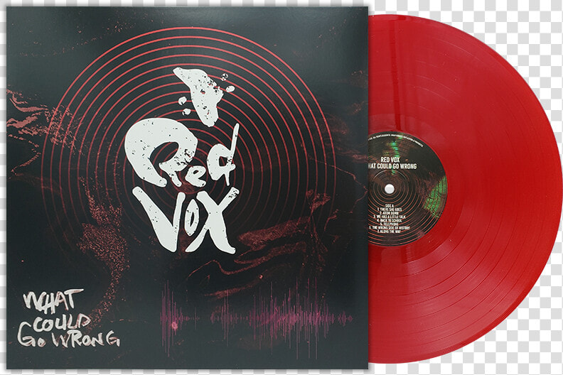 Vinyl Record Png   Red Vox Album Cover  Transparent PngTransparent PNG