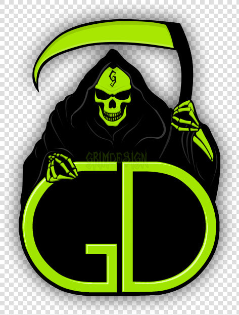 Grim Reaper   Green Grim Reaper Symbol  HD Png DownloadTransparent PNG