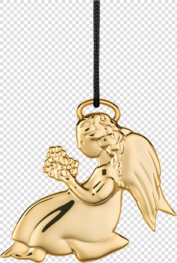 Angel With Flowers H7 5 Gold Plated Karen Blixen   Karen Blixens Jul Angel  HD Png DownloadTransparent PNG