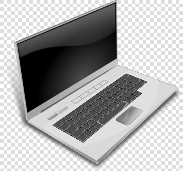 Gray Laptop Svg Clip Arts   Transparent Background Laptop Clipart  HD Png DownloadTransparent PNG