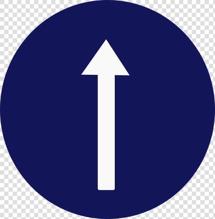 Straight  Arrow  Sign  Top  Road Sign  Roadsign   Sign Top  HD Png DownloadTransparent PNG