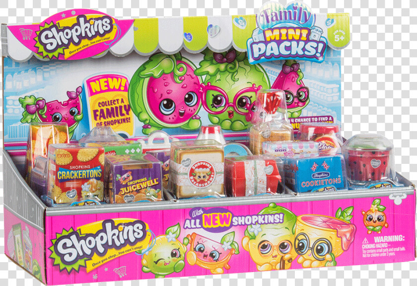 Shopkins Family Mini Packs  HD Png DownloadTransparent PNG