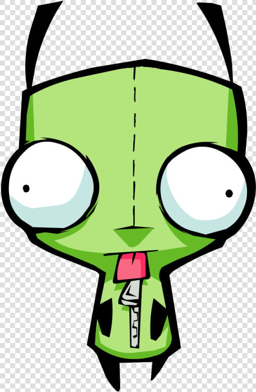 Gir Invader Zim   Png Download   Invasor Zim Gir Png  Transparent PngTransparent PNG