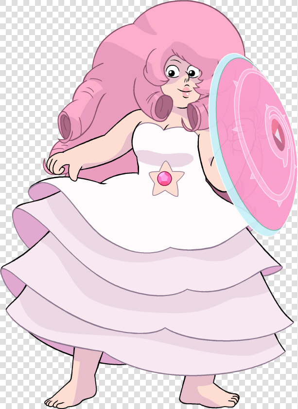 Rose Quartz Deko2 Shield   Steven Universe Rose Cuarzo  HD Png DownloadTransparent PNG