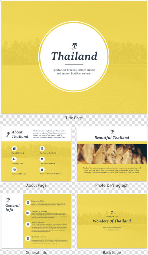 Thailand Travel Flyer Template   Sample Flyers In Bangkok  HD Png DownloadTransparent PNG