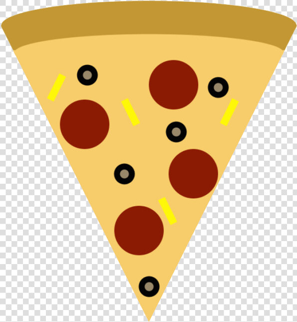 Pizza X Chicago Style Triangle Pepperoni Clip Art Transparent   Triangle Pizza Slice Clipart  HD Png DownloadTransparent PNG