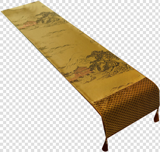 New Golden Courtyard Luxury Table Cloth Brocade Fashion   Outdoor Furniture  HD Png DownloadTransparent PNG