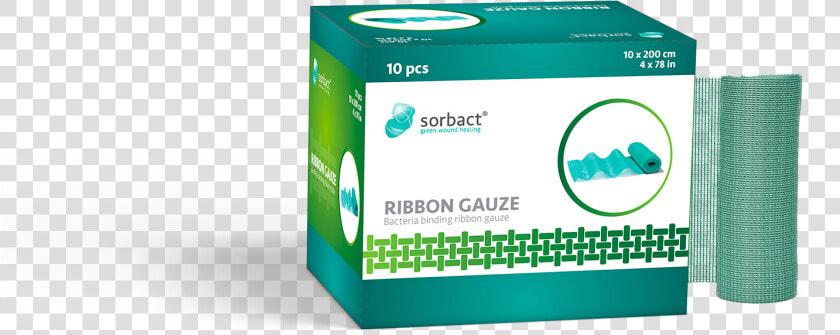 Ribbon gauze Produkt   Sorbact Npwt Wound Filler  HD Png DownloadTransparent PNG