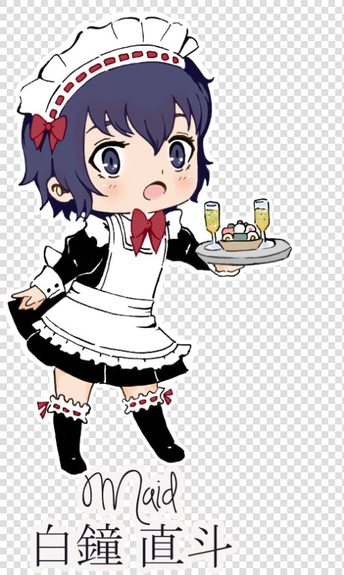 Naoto Shirogane Maid  HD Png DownloadTransparent PNG