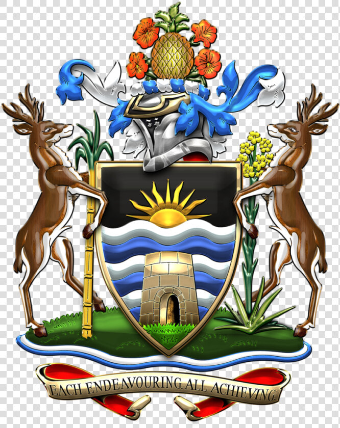 Coast Of Arms Of Antigua And Barbuda   Antigua And Barbuda Coat Of Arms  HD Png DownloadTransparent PNG