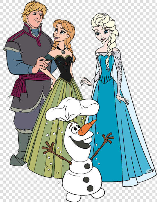 Anna  Elsa  Kristoff And Olaf   Frozen Elsa Anna Olaf Kristoff  HD Png DownloadTransparent PNG