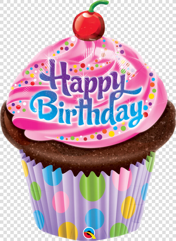 Happy Birthday Cupcake Png   Happy Birthday Girl Cupcake  Transparent PngTransparent PNG