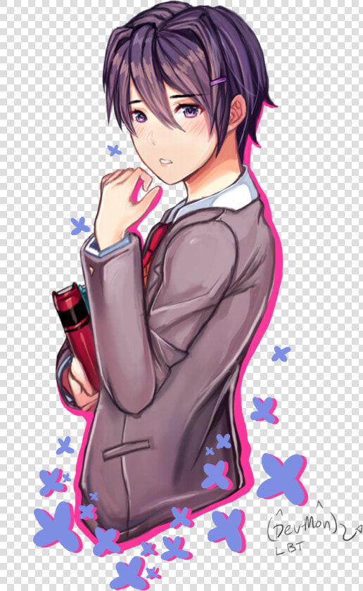 Transparent Doki Doki Literature Club Png   Doki Doki Literature Club Male  Png DownloadTransparent PNG