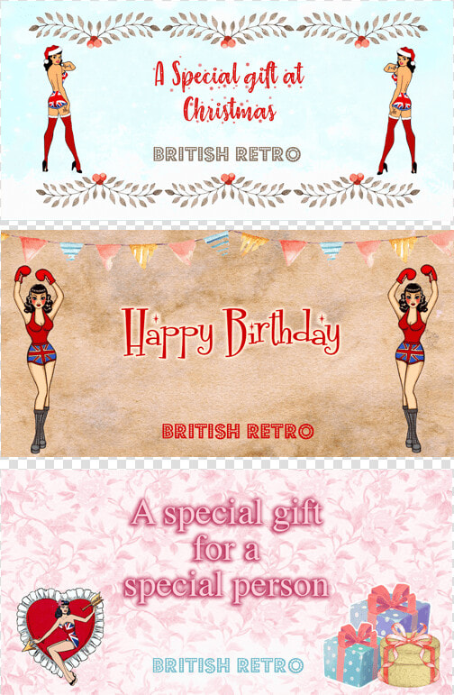 British Retro Gift Voucher   Poster  HD Png DownloadTransparent PNG