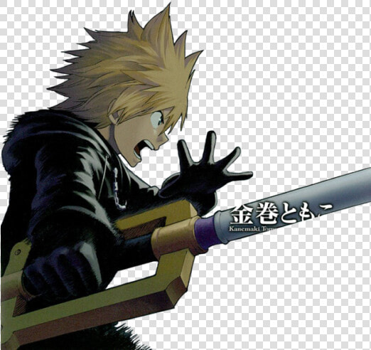 Kingdom Hearts Toon Roxas  HD Png DownloadTransparent PNG