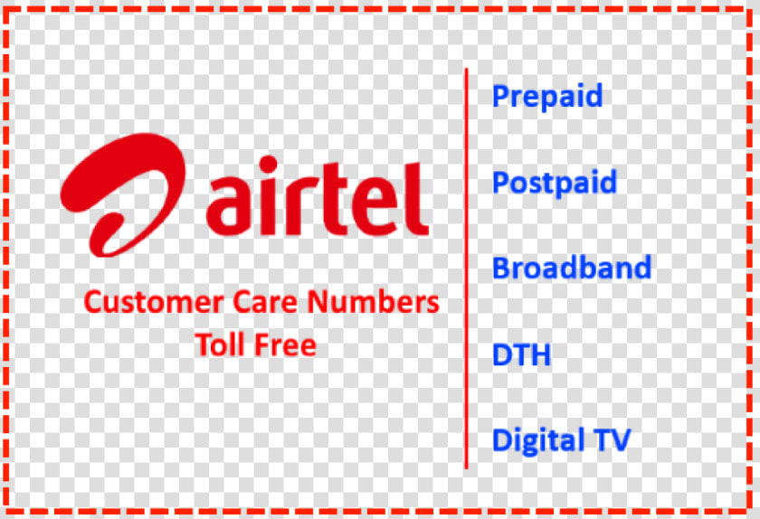 Helpline Number Of Airtel  HD Png DownloadTransparent PNG