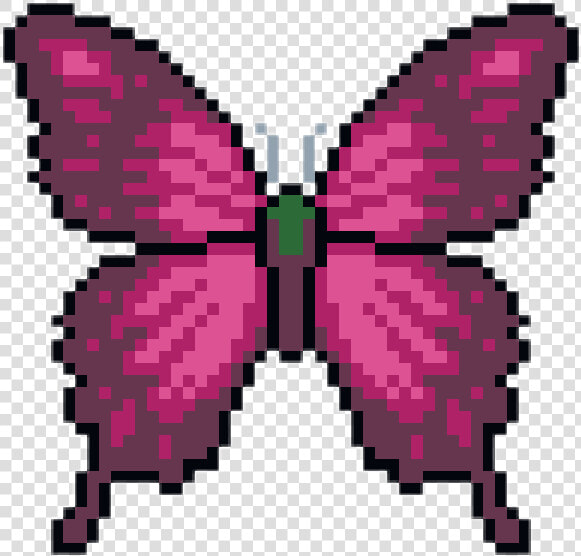  butterfly  pixelated  pixelart  freetouse   Butterfly Pixel Art  HD Png DownloadTransparent PNG