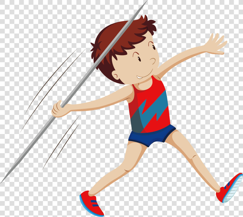 Transparent Athlete Clipart   Javelin Throw Clipart  HD Png DownloadTransparent PNG