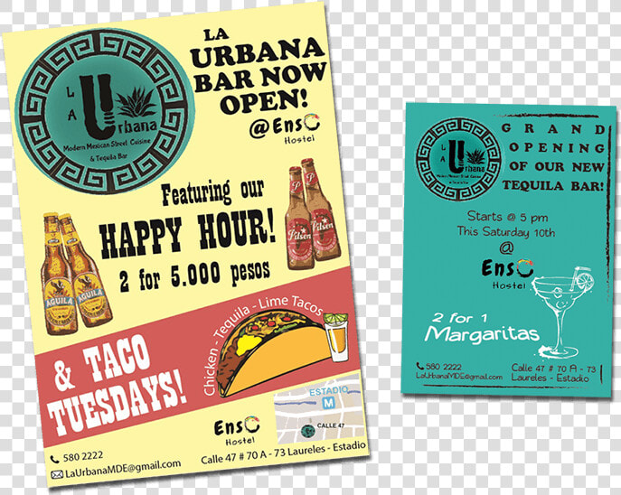 Flyers For Mexican Bar In Colombia   Flyer  HD Png DownloadTransparent PNG