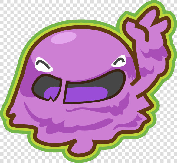 Cute Muk Pokemon   Png Download   Muk Chibi  Transparent PngTransparent PNG