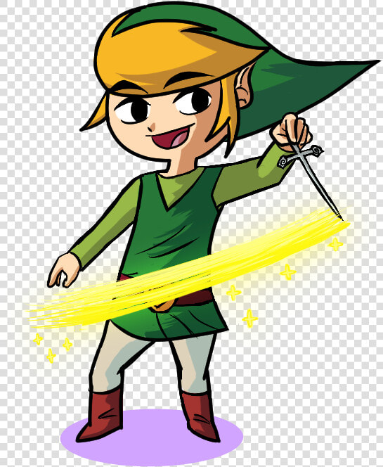 Link Wind Waker   Cartoon  HD Png DownloadTransparent PNG